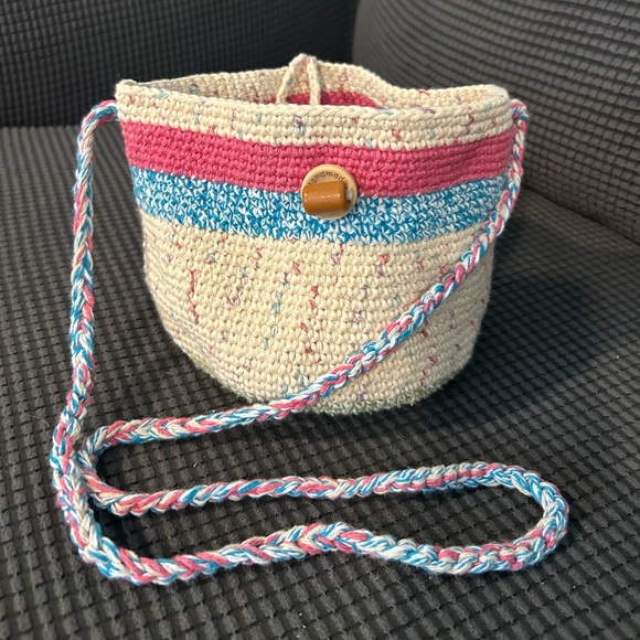Crossbody bag handwoven - Picture 1 of 3